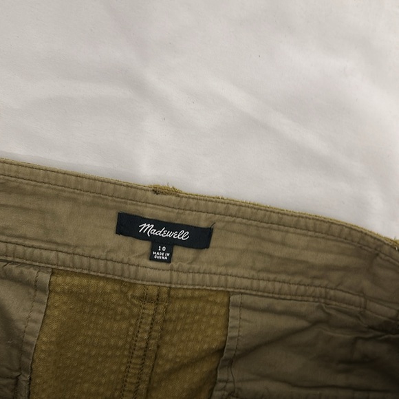 Madewell Corduroy Mini Skirt A-Line Pockets Stretch Cotton Retro - Picture 6 of 7
